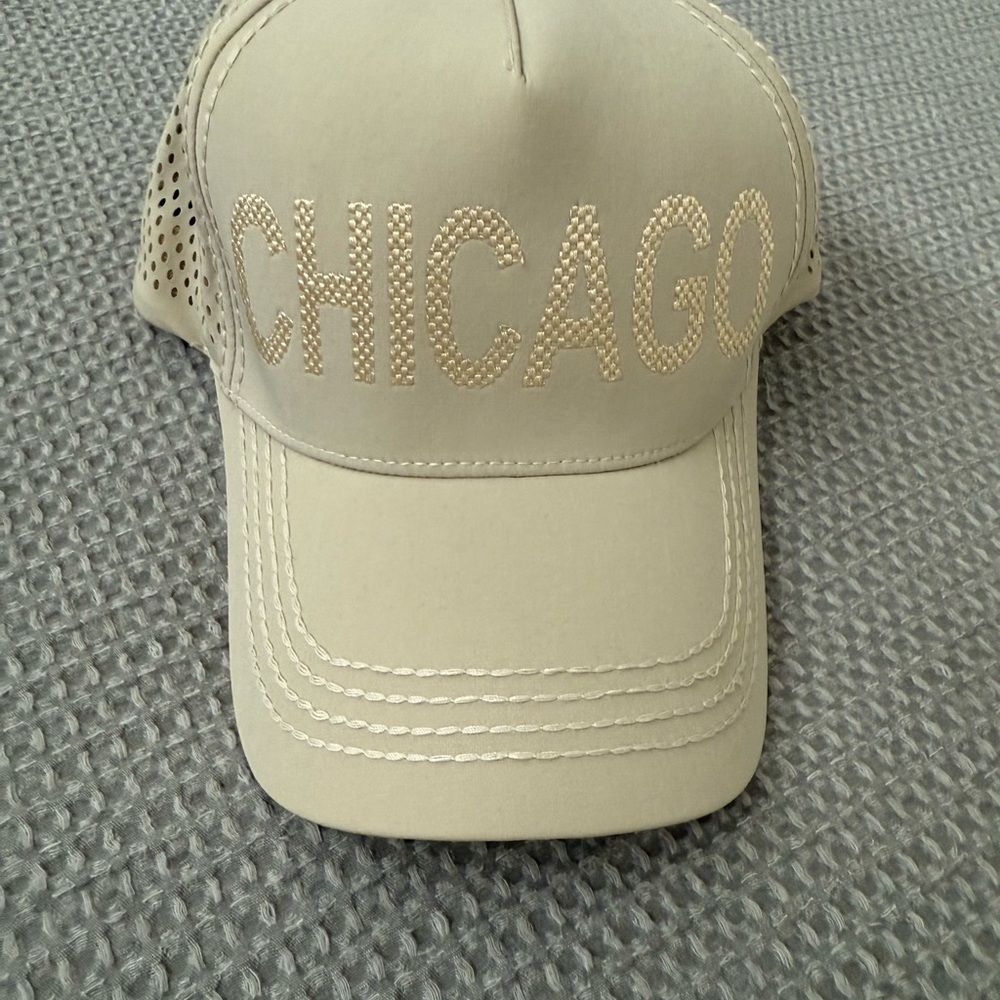 Robin Ruth Light Tan Perforated Cap